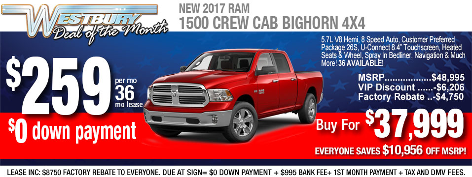 Westbury Jeep Service >> West-1500-Bighorn-Special - Westbury Deals Westbury Jeep Service >> West-1500-Bighorn-Special - Westbury Deals
