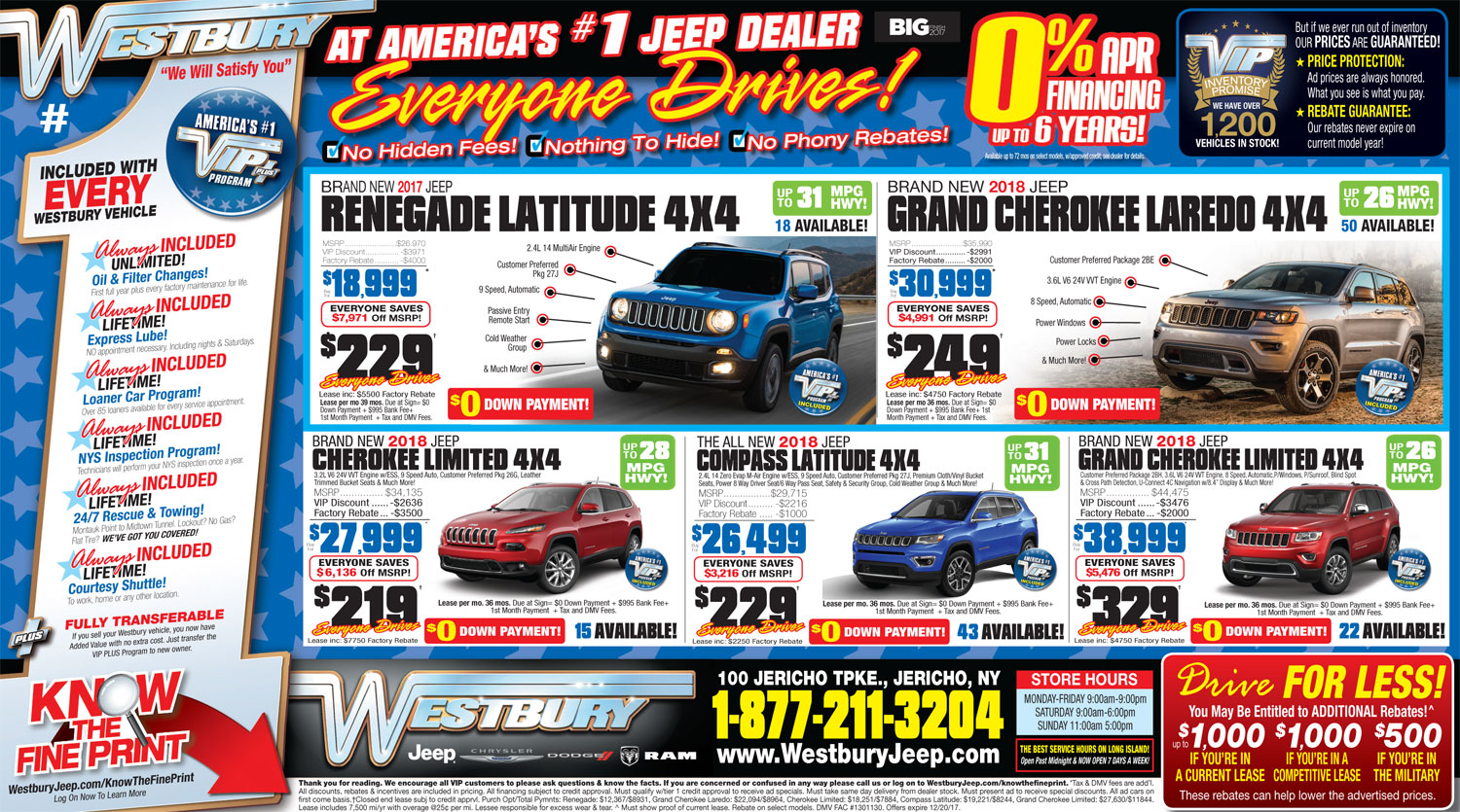 WestburyJeepNewspaperSpecials Westbury Deals