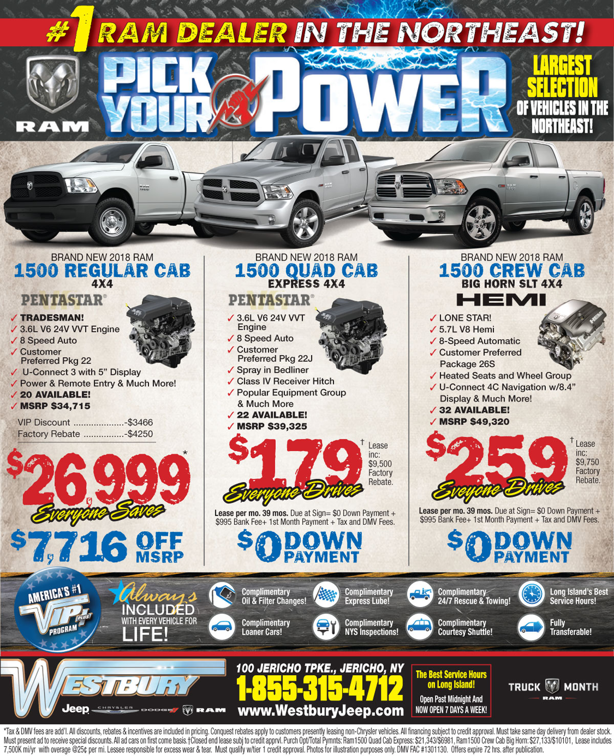 WestburyRamNewspaperAd Westbury Deals
