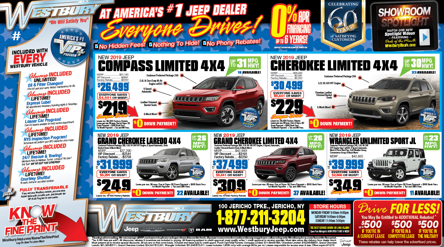 westburyjeepnewspaperad Westbury Deals